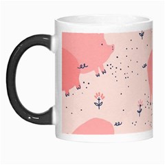 Pigs And Flowers Morph Mugs by Bigfootshirtshop