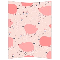 Pigs And Flowers Back Support Cushion