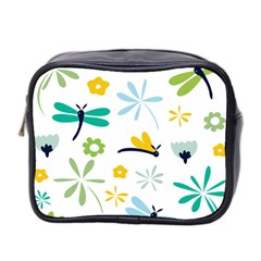 Busy Dragonflies Mini Toiletries Bag 2-side by Bigfootshirtshop