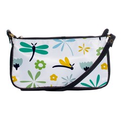 Busy Dragonflies Shoulder Clutch Bags by Bigfootshirtshop