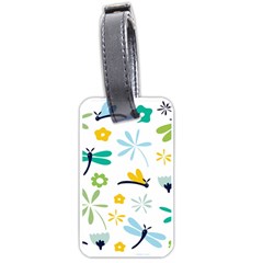 Busy Dragonflies Luggage Tags (one Side)  by Bigfootshirtshop