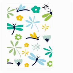 Busy Dragonflies Large Garden Flag (two Sides) by Bigfootshirtshop