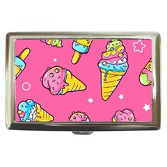 Summer Ice Creams Flavors Pattern Cigarette Money Cases