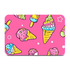 Summer Ice Creams Flavors Pattern Plate Mats