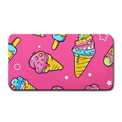 Summer Ice Creams Flavors Pattern Medium Bar Mats