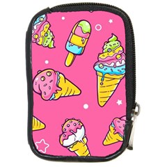 Summer Ice Creams Flavors Pattern Compact Camera Cases