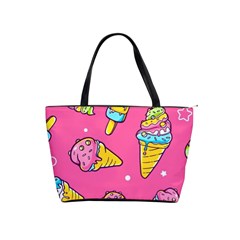 Summer Ice Creams Flavors Pattern Shoulder Handbags