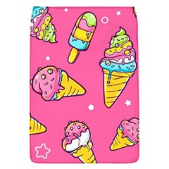 Summer Ice Creams Flavors Pattern Flap Covers (S) 