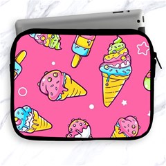 Summer Ice Creams Flavors Pattern Apple Ipad 2/3/4 Zipper Cases by Bigfootshirtshop