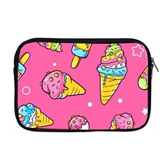 Summer Ice Creams Flavors Pattern Apple MacBook Pro 17  Zipper Case