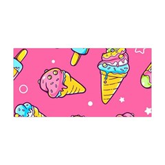 Summer Ice Creams Flavors Pattern Yoga Headband