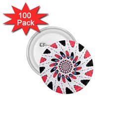 High Contrast Twirl 1 75  Buttons (100 Pack)  by linceazul