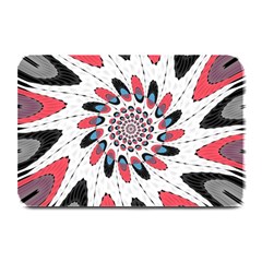 High Contrast Twirl Plate Mats by linceazul