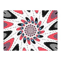 High Contrast Twirl Double Sided Flano Blanket (mini)  by linceazul