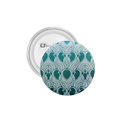 teal art nouvea 1.75  Buttons