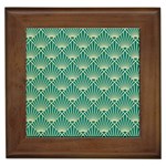 green fan  Framed Tiles Front