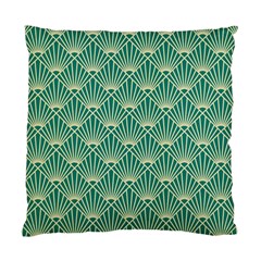 Green Fan  Standard Cushion Case (one Side) by NouveauDesign