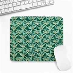 Green Fan  Large Mousepads by NouveauDesign