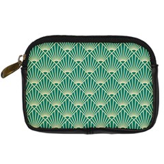 Green Fan  Digital Camera Cases by NouveauDesign