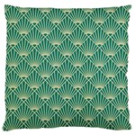 green fan  Large Flano Cushion Case (One Side) Front