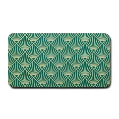 Green Fan  Medium Bar Mats by NouveauDesign