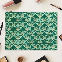 Green Fan  Cosmetic Bag (xl) by NouveauDesign