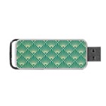 green fan  Portable USB Flash (One Side) Front