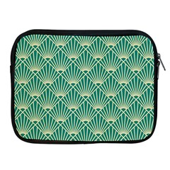 Green Fan  Apple Ipad 2/3/4 Zipper Cases by NouveauDesign