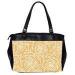 yellow peonines Office Handbags (2 Sides)  Back