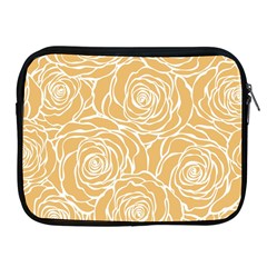 Yellow Peonines Apple Ipad 2/3/4 Zipper Cases by NouveauDesign