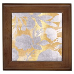 Gold Silver Framed Tiles by NouveauDesign