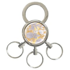 Gold Silver 3-ring Key Chains by NouveauDesign