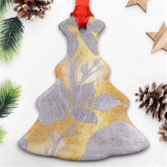 Gold Silver Ornament (christmas Tree)  by NouveauDesign