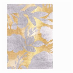 Gold Silver Small Garden Flag (two Sides) by NouveauDesign