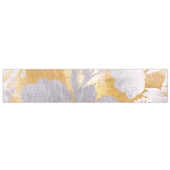 Gold Silver Small Flano Scarf by NouveauDesign