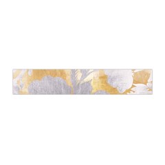 Gold Silver Flano Scarf (mini) by NouveauDesign