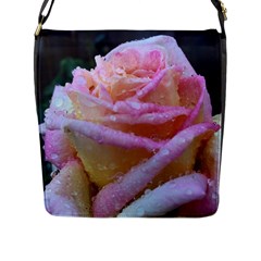 Rose Bag Flap Messenger Bag (l)  by Rooboo