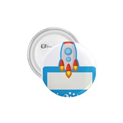 Rocket Spaceship Clip Art Clipart 1.75  Buttons