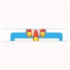 Rocket Spaceship Clip Art Clipart Small Bar Mats by Celenk