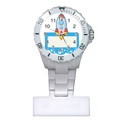 Rocket Spaceship Clip Art Clipart Plastic Nurses Watch by Celenk