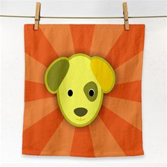 Adoption Animal Bark Boarding Face Towel by Celenk