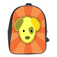 Adoption Animal Bark Boarding School Bag (large) by Celenk