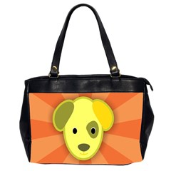 Adoption Animal Bark Boarding Office Handbags (2 Sides)  by Celenk