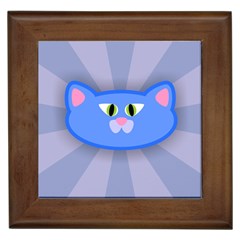 Advertise Animal Boarding Cat Framed Tiles by Celenk