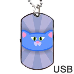 Advertise Animal Boarding Cat Dog Tag Usb Flash (one Side) by Celenk