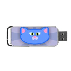 Advertise Animal Boarding Cat Portable Usb Flash (one Side) by Celenk