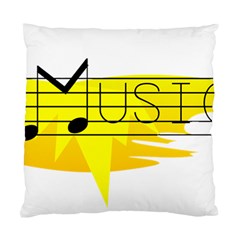 Music Dance Abstract Clip Art Standard Cushion Case (one Side) by Celenk