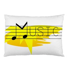 Music Dance Abstract Clip Art Pillow Case by Celenk