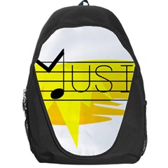 Music Dance Abstract Clip Art Backpack Bag by Celenk