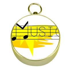 Music Dance Abstract Clip Art Gold Compasses by Celenk